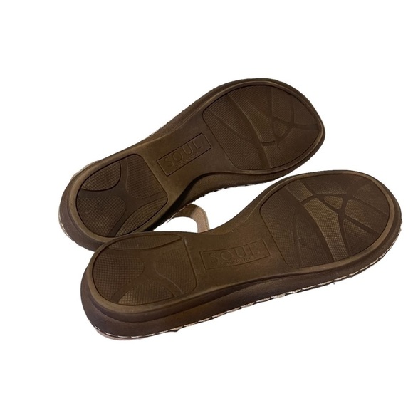 SOUL By NATURALIZER Brio T-Strap Women’s Leather Sandals - Picture 5 of 6